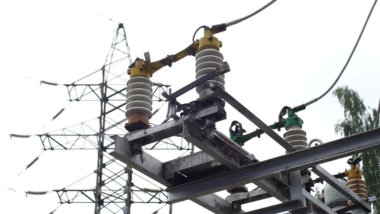 equipo de subestación eléctrica de alta tensión