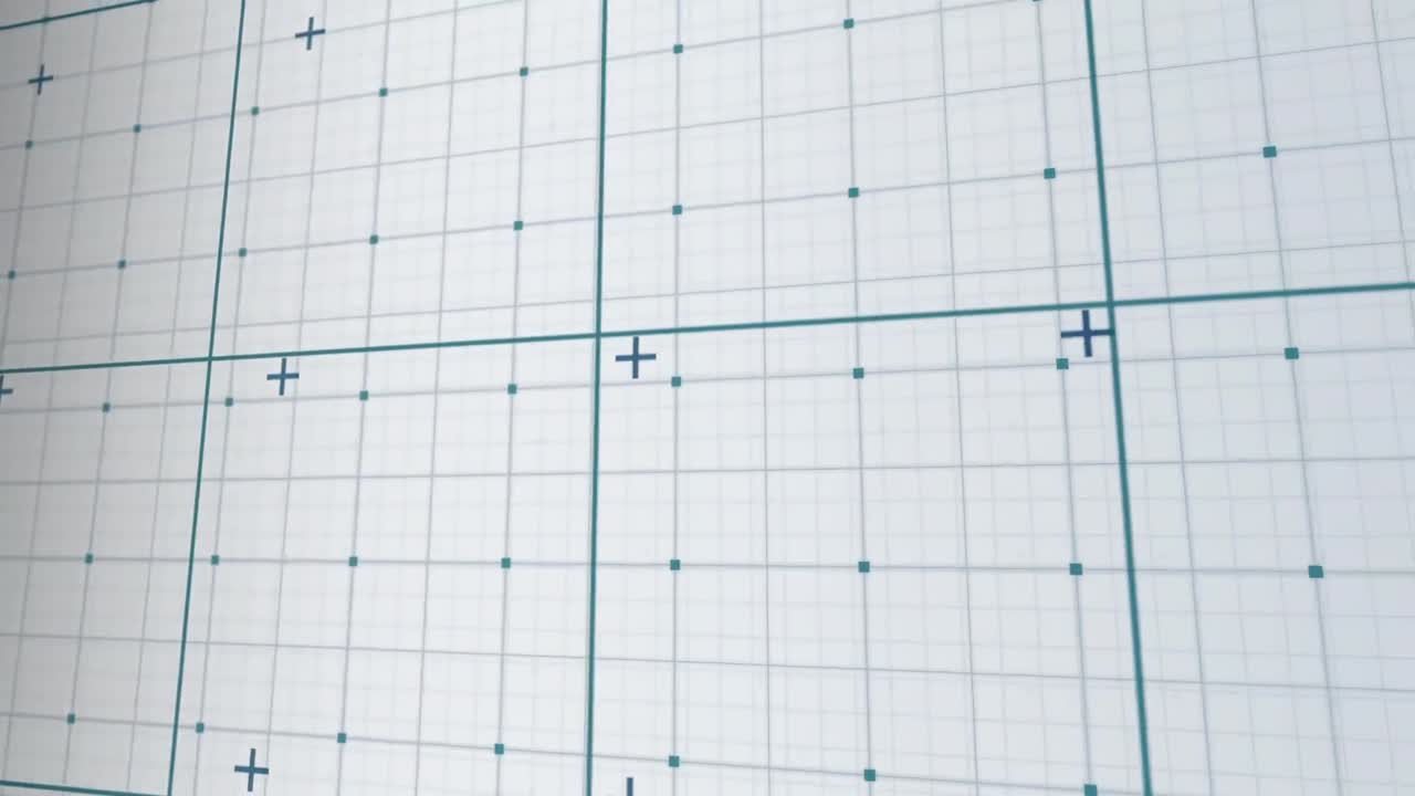 Digital animation of matrix