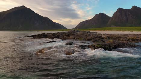 beach lofoten archipelago islands beach