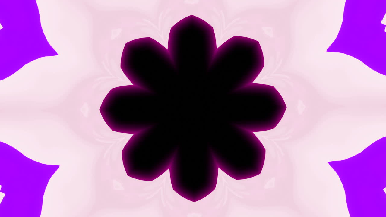 patrón de kaleidoscopio abstracto