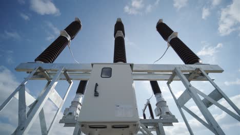 construction of a transformer substation