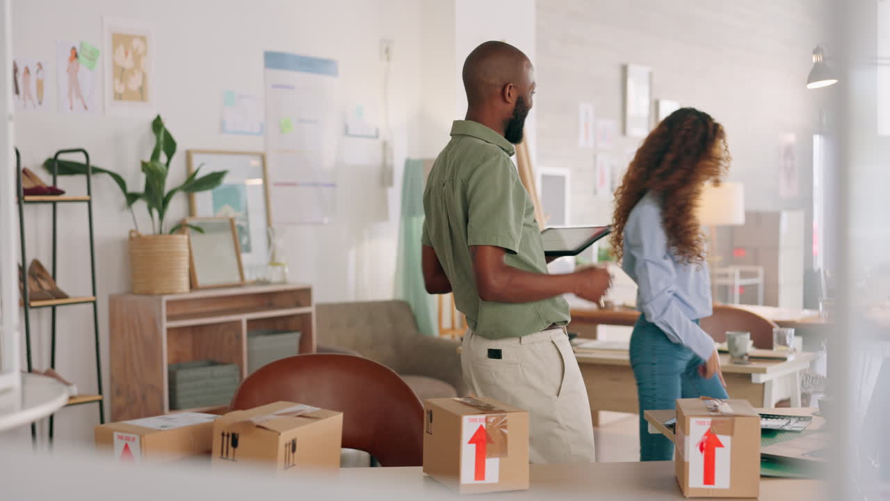 Startup business, delivery boxes