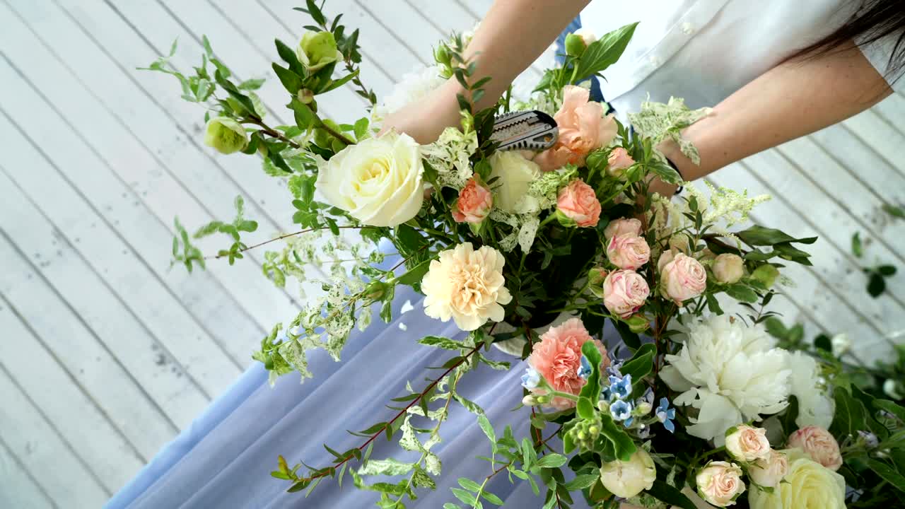 꽃 이벤트 결혼식 장식