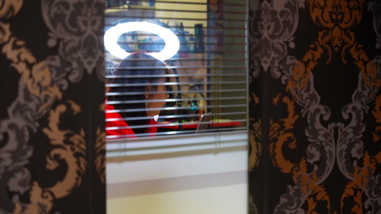 Tattoo Artist at Work in Studio