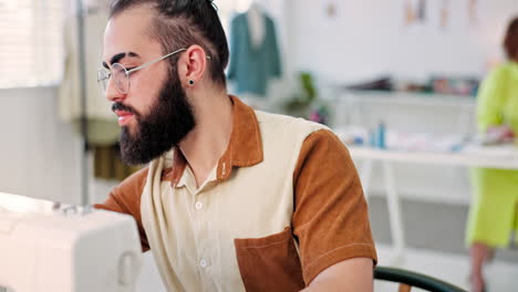 tejido de costura, diseñador masculino