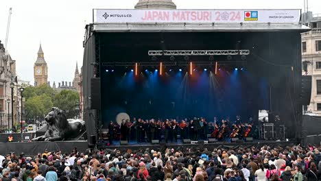 japan matsuri 2024 in trafalgar square, london