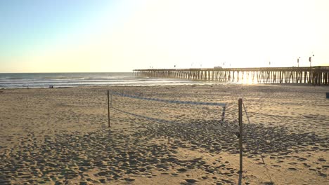 pismo beach pier on a sunny day