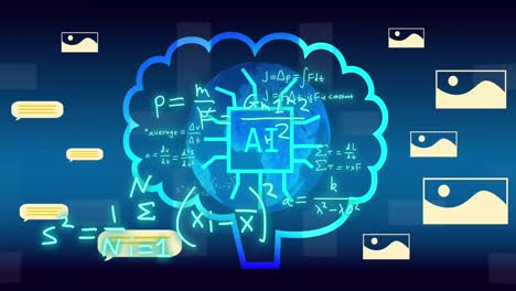 Animation-of-ai-text-and-icon-over-data-processing