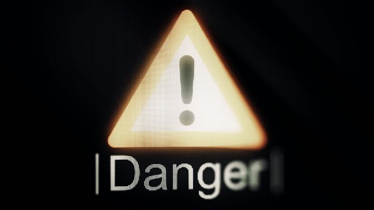 Digital Danger Sign
