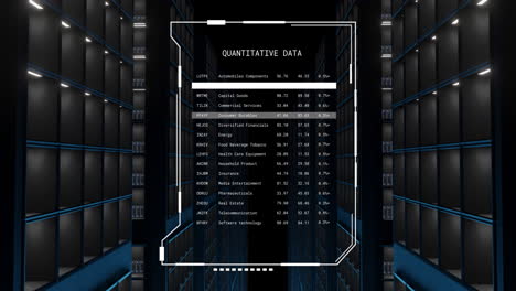 Animation-of-quantitive-data-file-processing-over-dark-computer-server-room