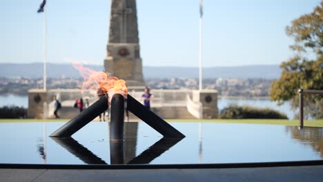 The eternal flame King&#039;s Park Perth