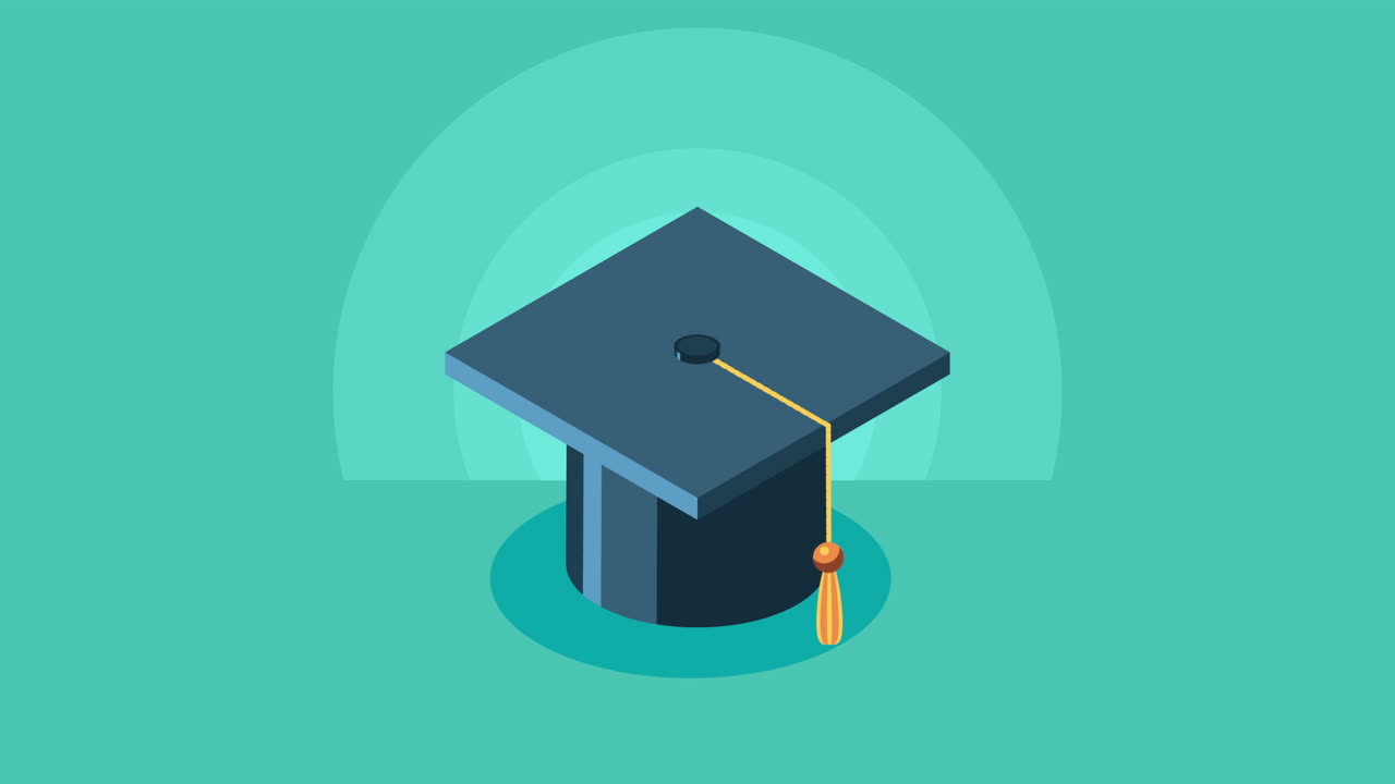 Illustrazione Cap Graduation