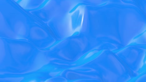 fondo de ondas de superficie líquida de plástico azul recubierto brillante que se derrite