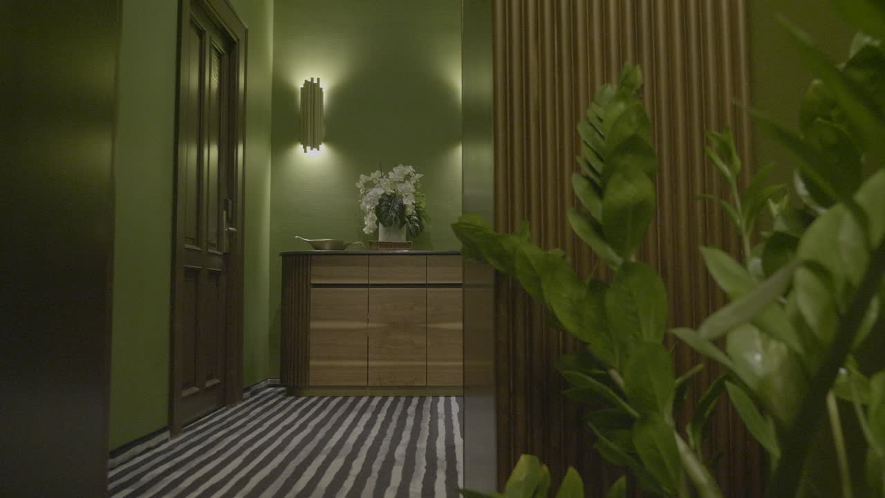 коридор в гостинице. клуж-напока, румыния