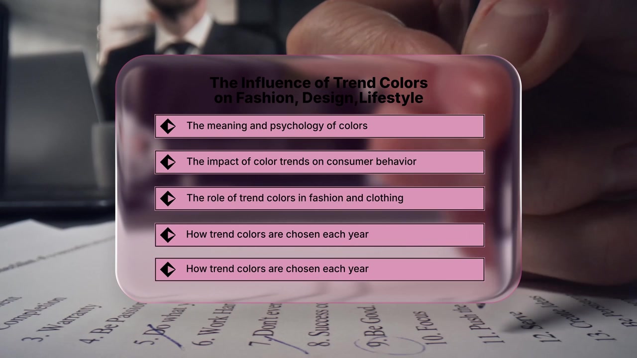 A modern motion graphics template designed for liquid glass list titles video content.