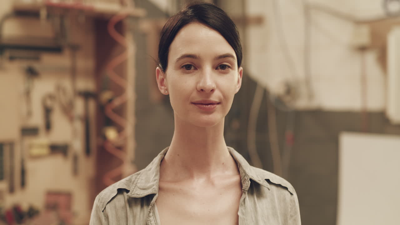 I'm all smiles at the workshop today