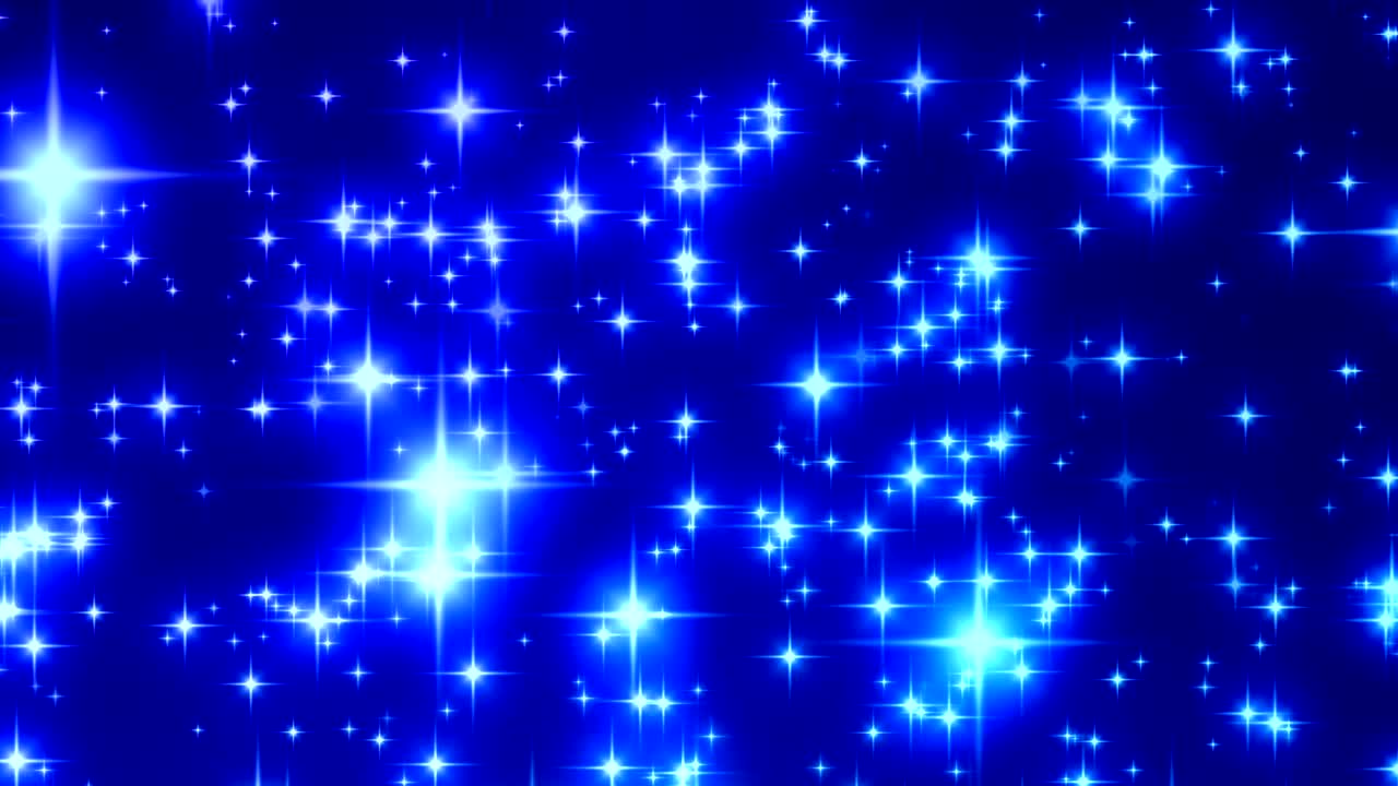 빛나는 별 입자 배경 루프