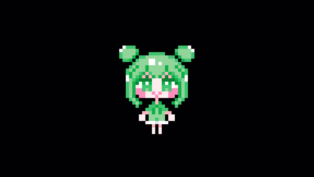 Pixel girl 02 Waiting Looping animation. 1080p (5).mov