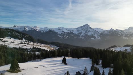 amden weesen switzerland flying over the vast swiss wilderness