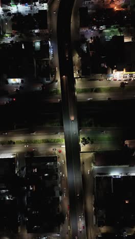 hyperlapse cinematography highlighting the urban sprawl of ecatepec, vertical mode