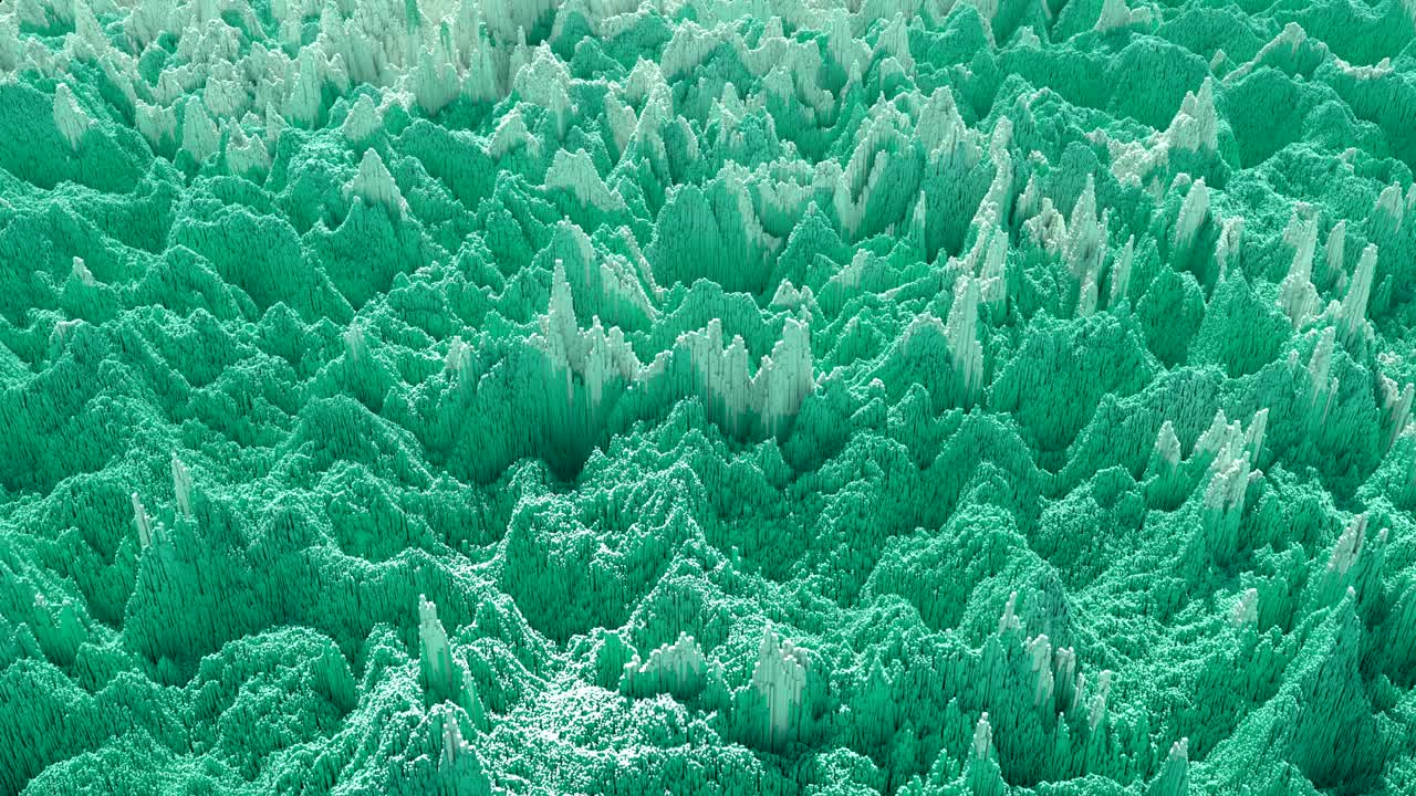 4k 추상 토포그래픽 파형