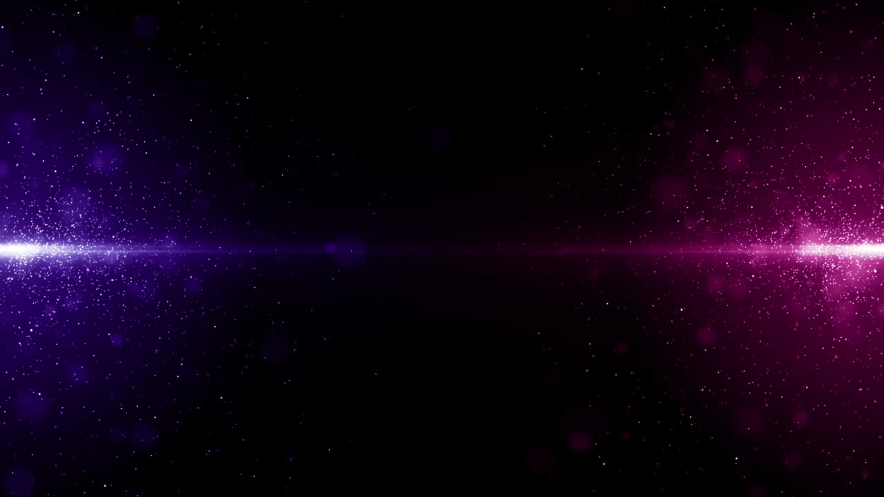 particelle di polvere astratto luce bokeh titoli di movimento ciclo di sfondo cinematografico