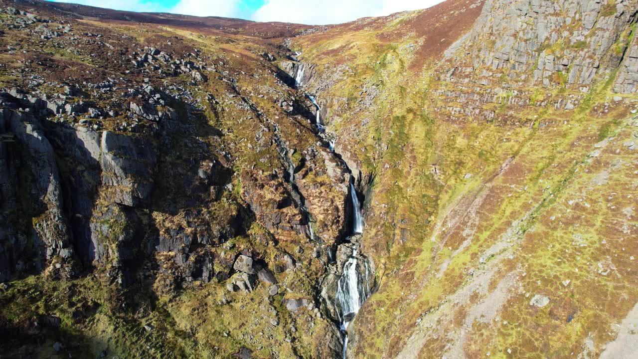 Beautiful Irish Mountains Comeragh Mountain Waterford Ireland Mahon Falls