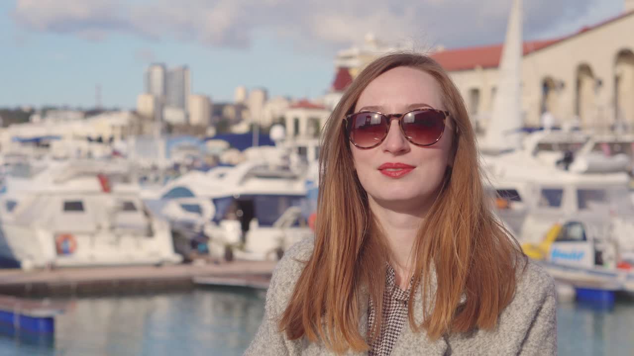 Woman at the Harbor