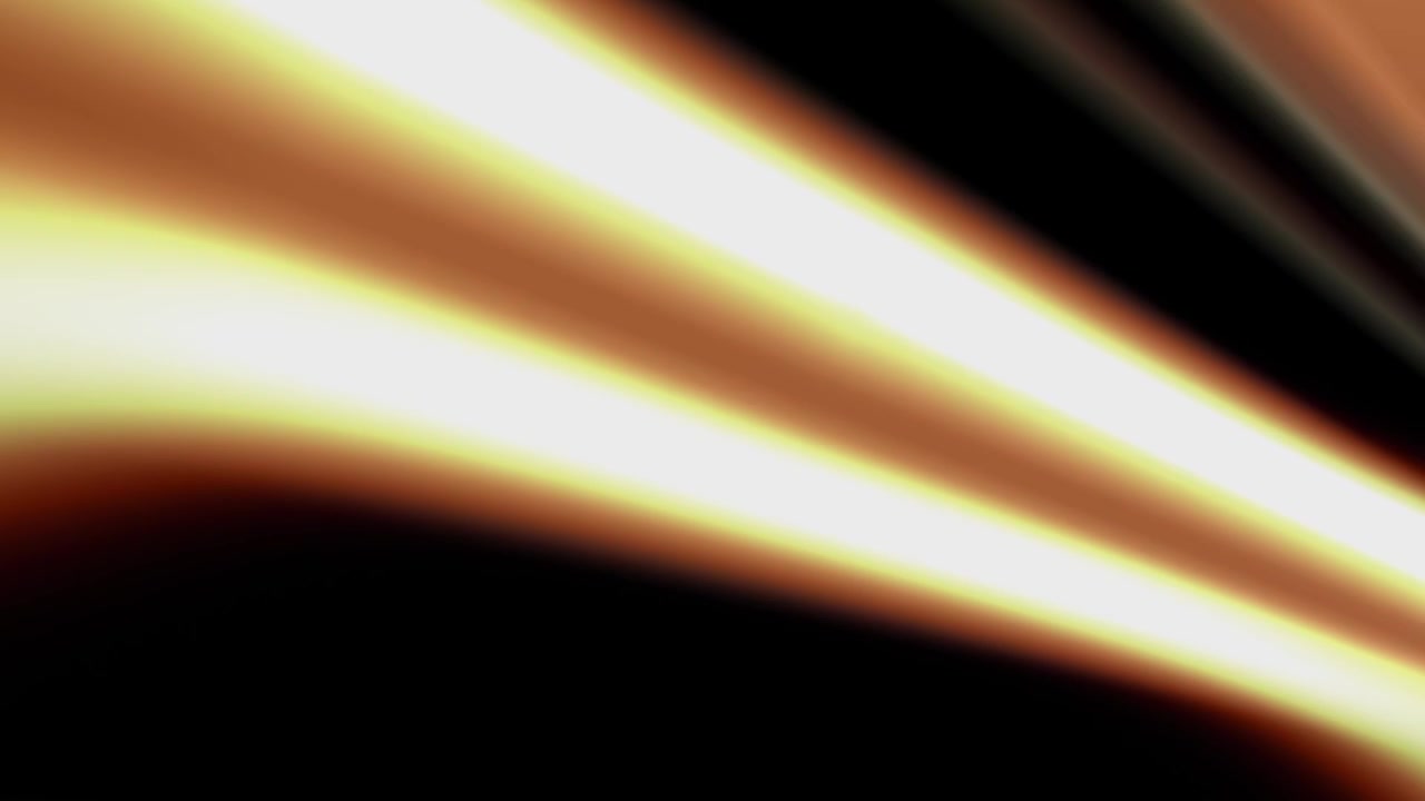 Raggi di luce astratti dinamici che scorrono su sfondo scuro