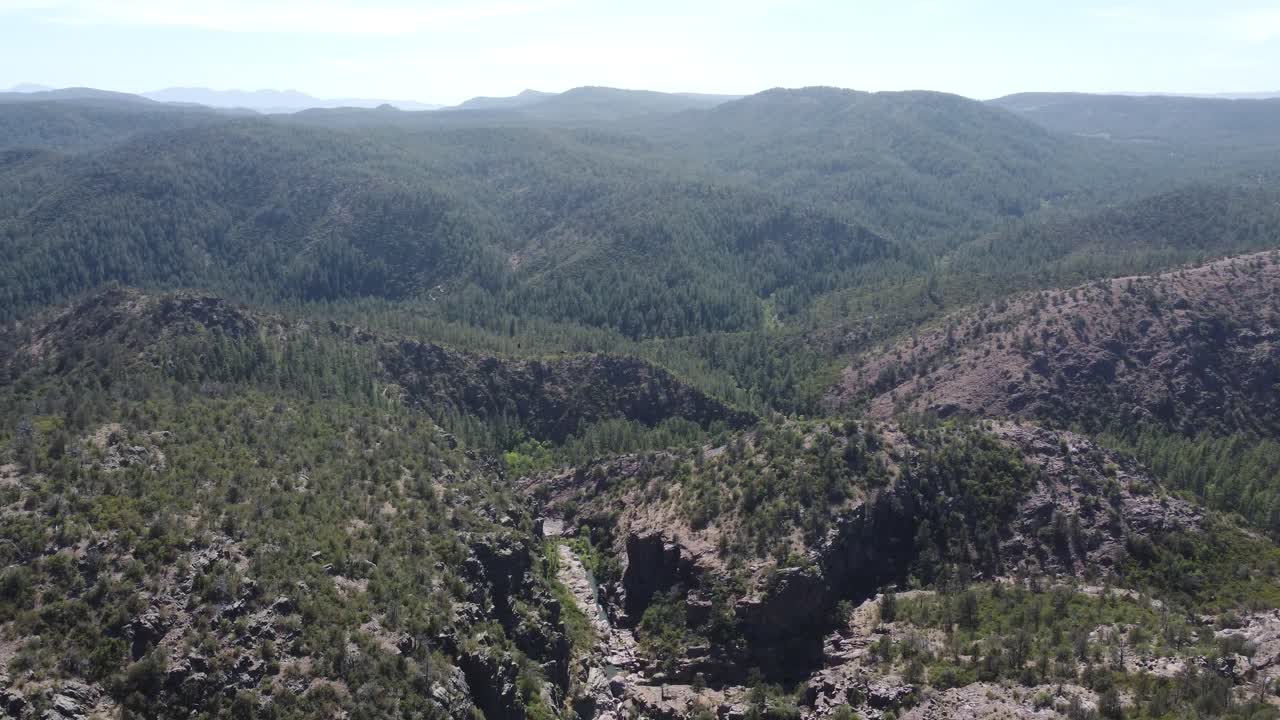 video de drones de arizona cerca de payson