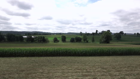 Las-Hermosas-Tierras-De-Cultivo-Onduladas-Del-Condado-De-Lancaster,-También-Conocidas-Como-País-Amish