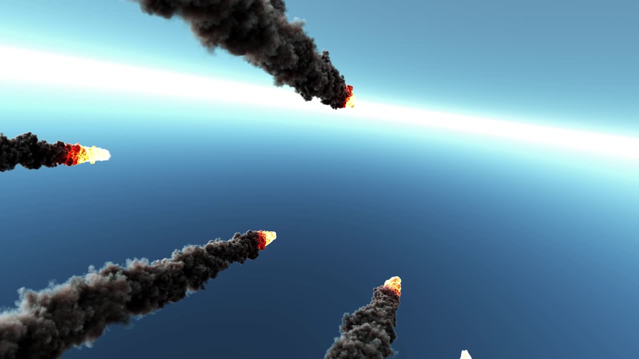 다중 로켓 발사