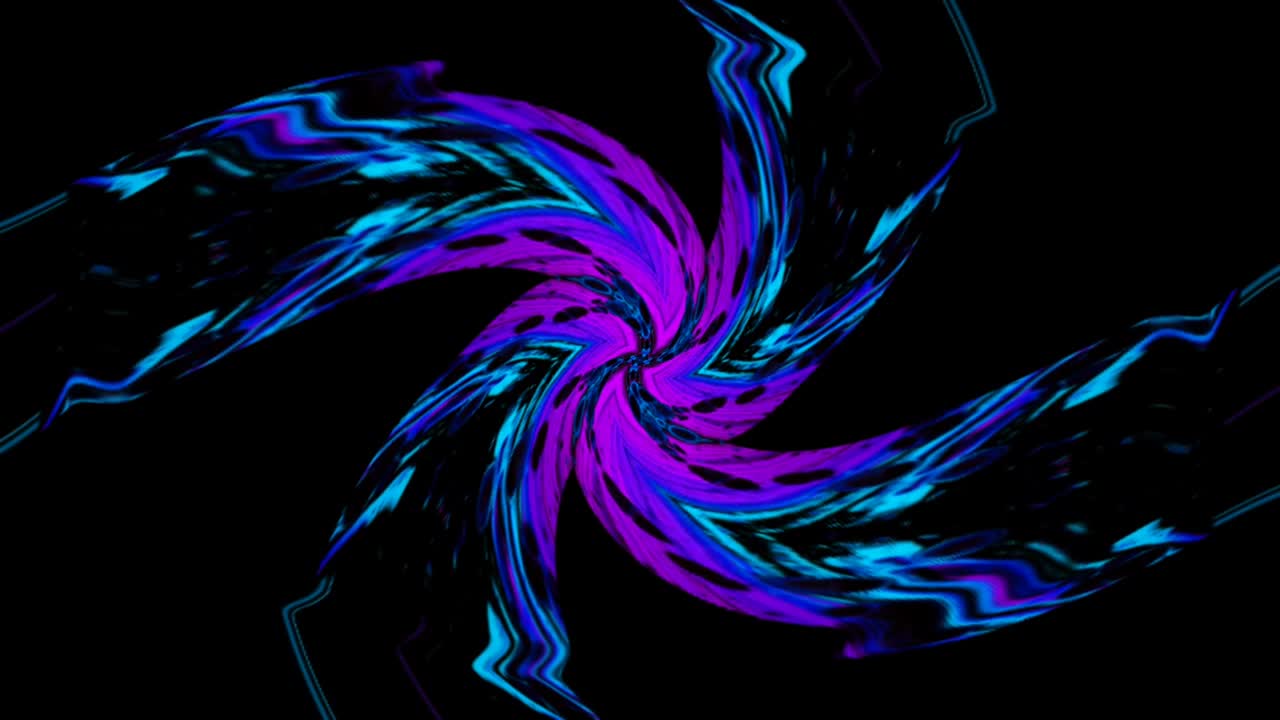 Purple liquid pattern movement background unique circle beautiful colorful fractal lines.