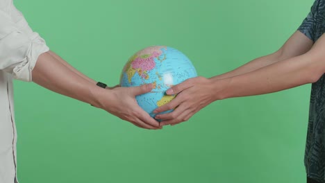 sharing the globe