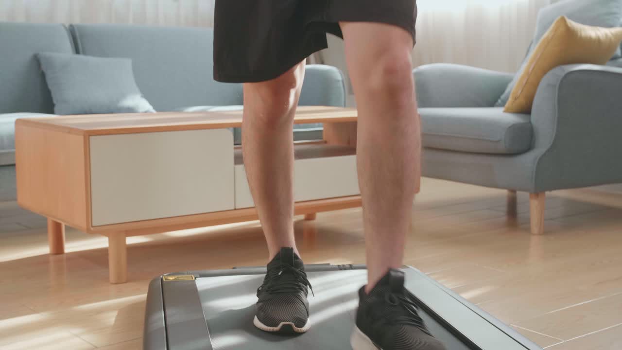 Man in a living room