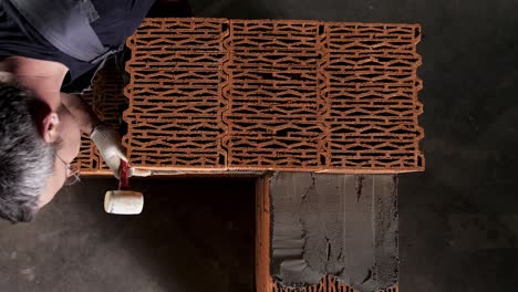 construcción de ladrillos en curso