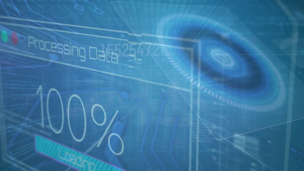 Animation of scope and data processing