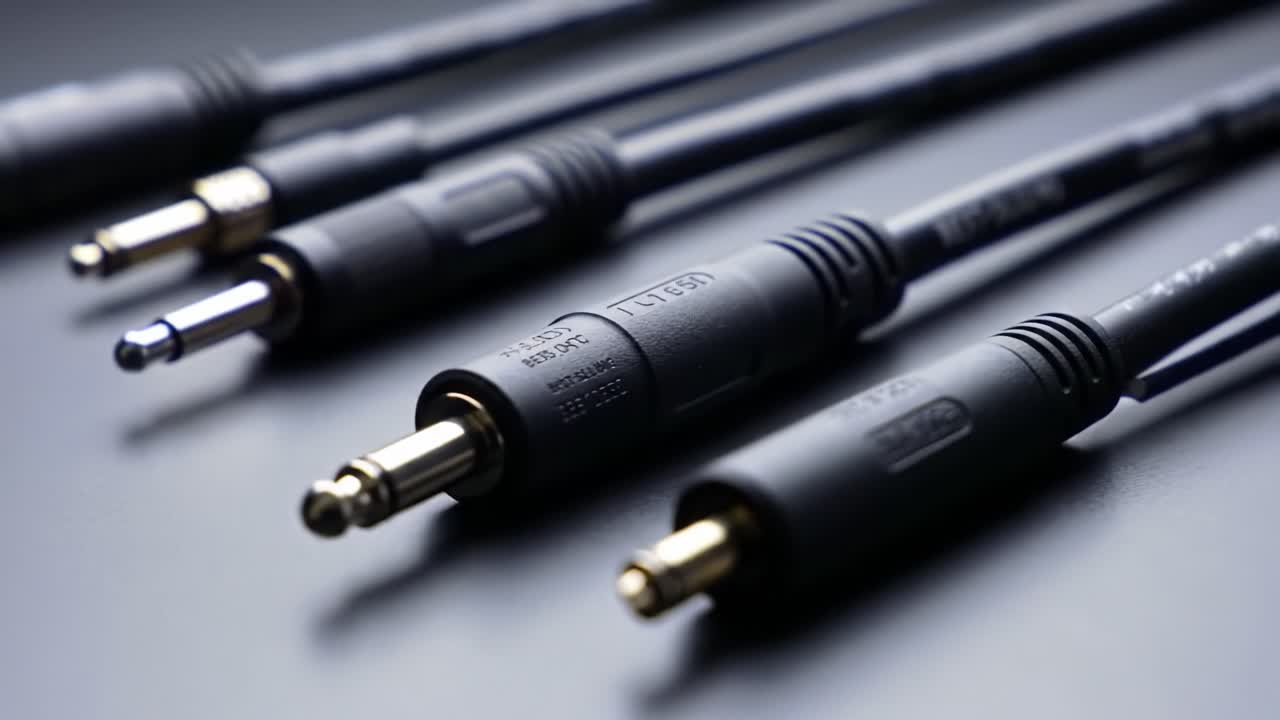 This informative presentation explores various audio connectors, detailing their features and applications in sound systems and equipment setups in a clear and straightforward manner.