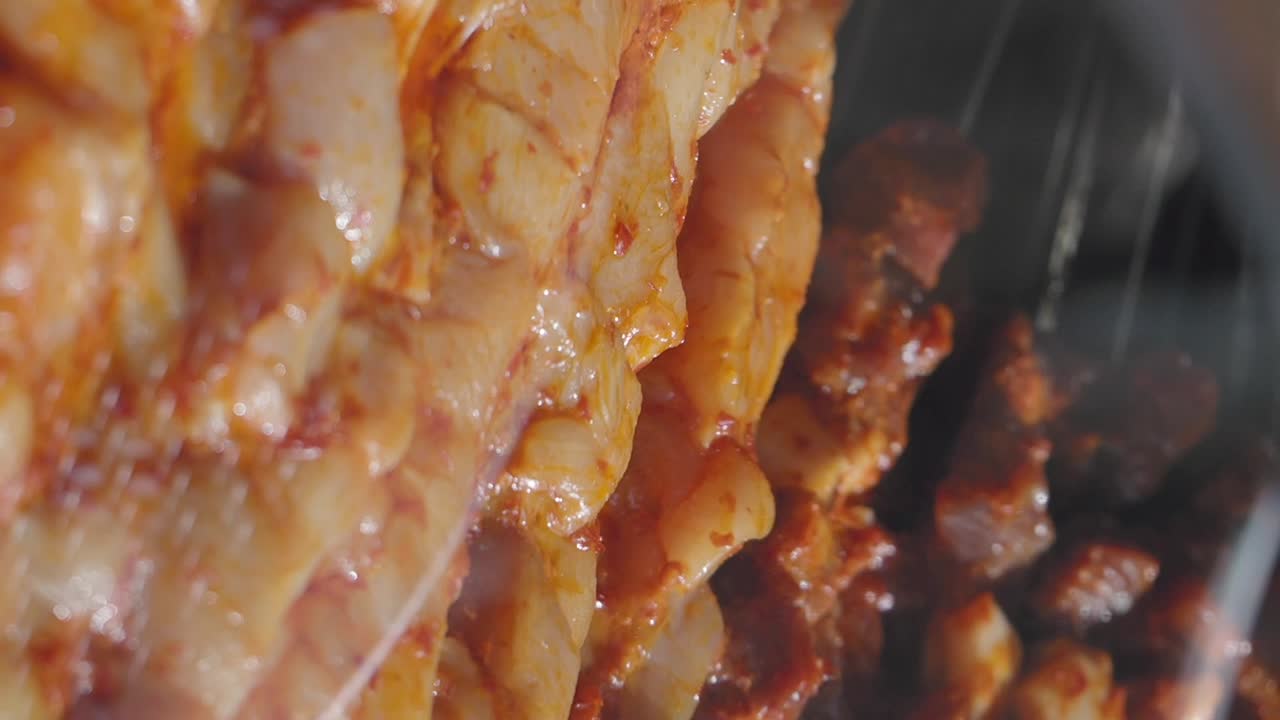 Grilled Chicken and Meat Skewers