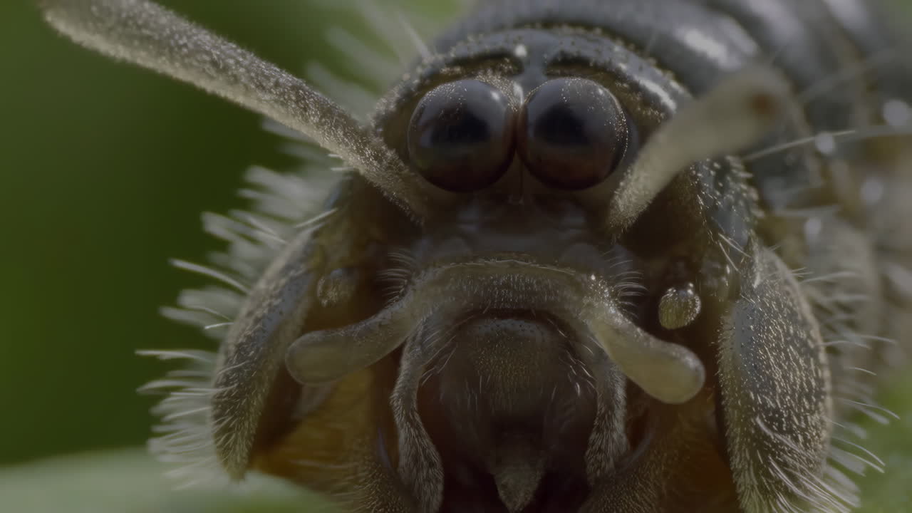 Close-up of a Millipede