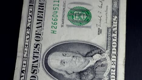 us currency, $100 bill