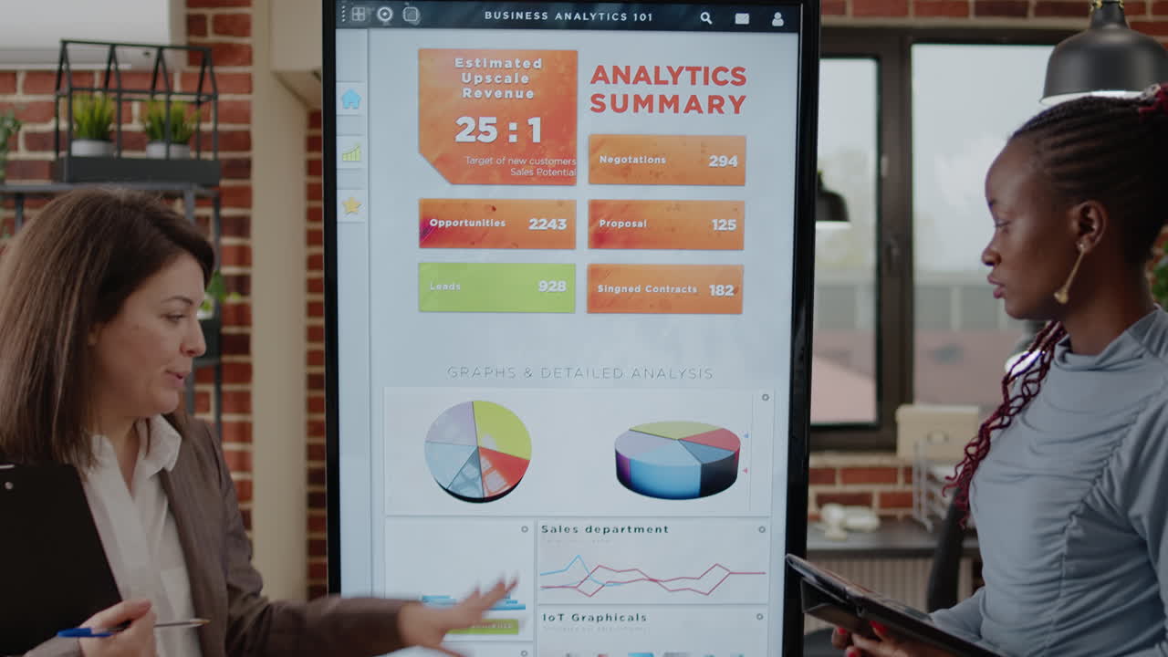 Business women planning project and marketing strategy