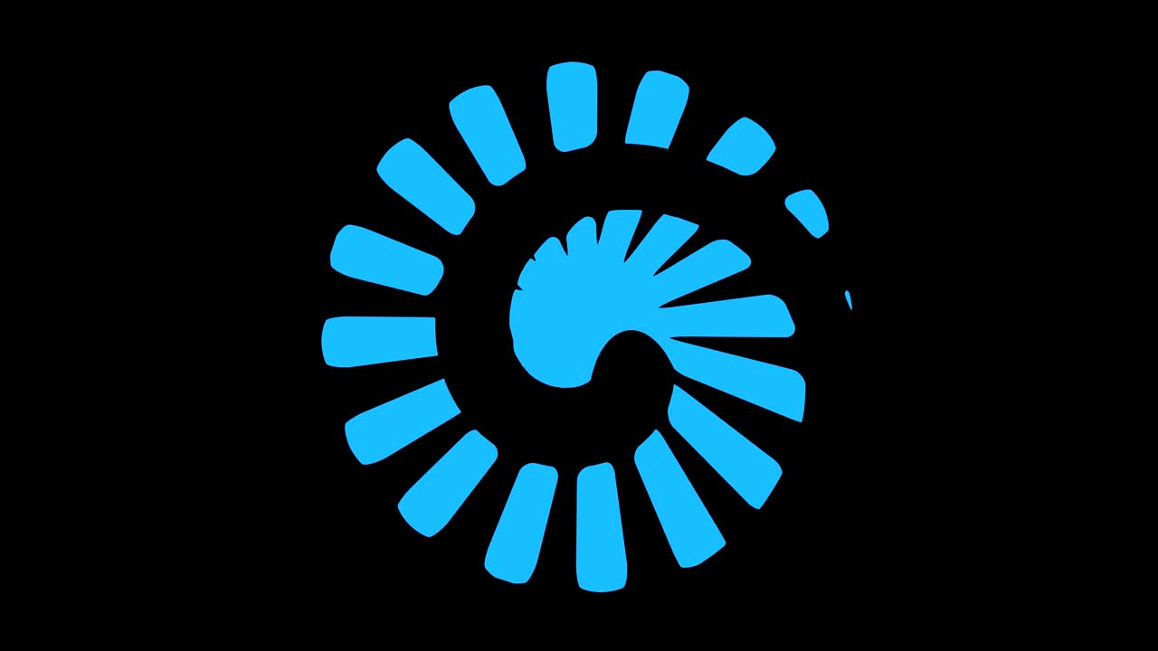 4k 비디오 모델 스트로보스코픽 및 최면 효과, 16:9 비디오 형식