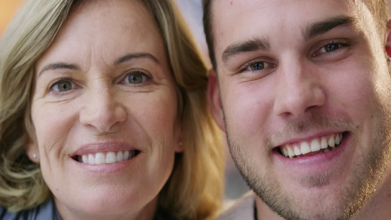 retrato de madre e hijo