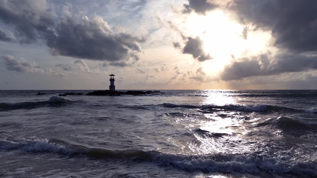 Lighthouse by the sea
