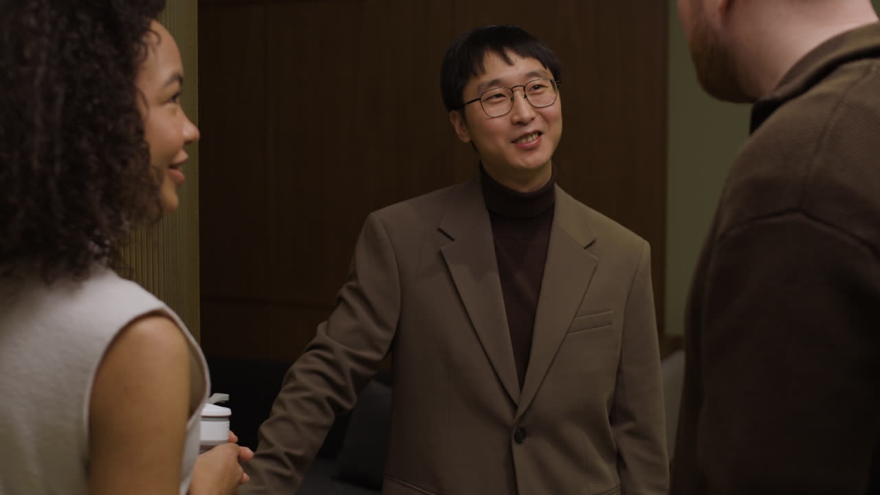 Business Professionals Discussing Project