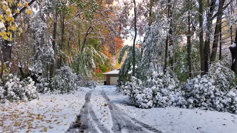 La-Nieve-Se-Derrite-Y-Se-Convierte-En-Un-Espeso-Aguanieve