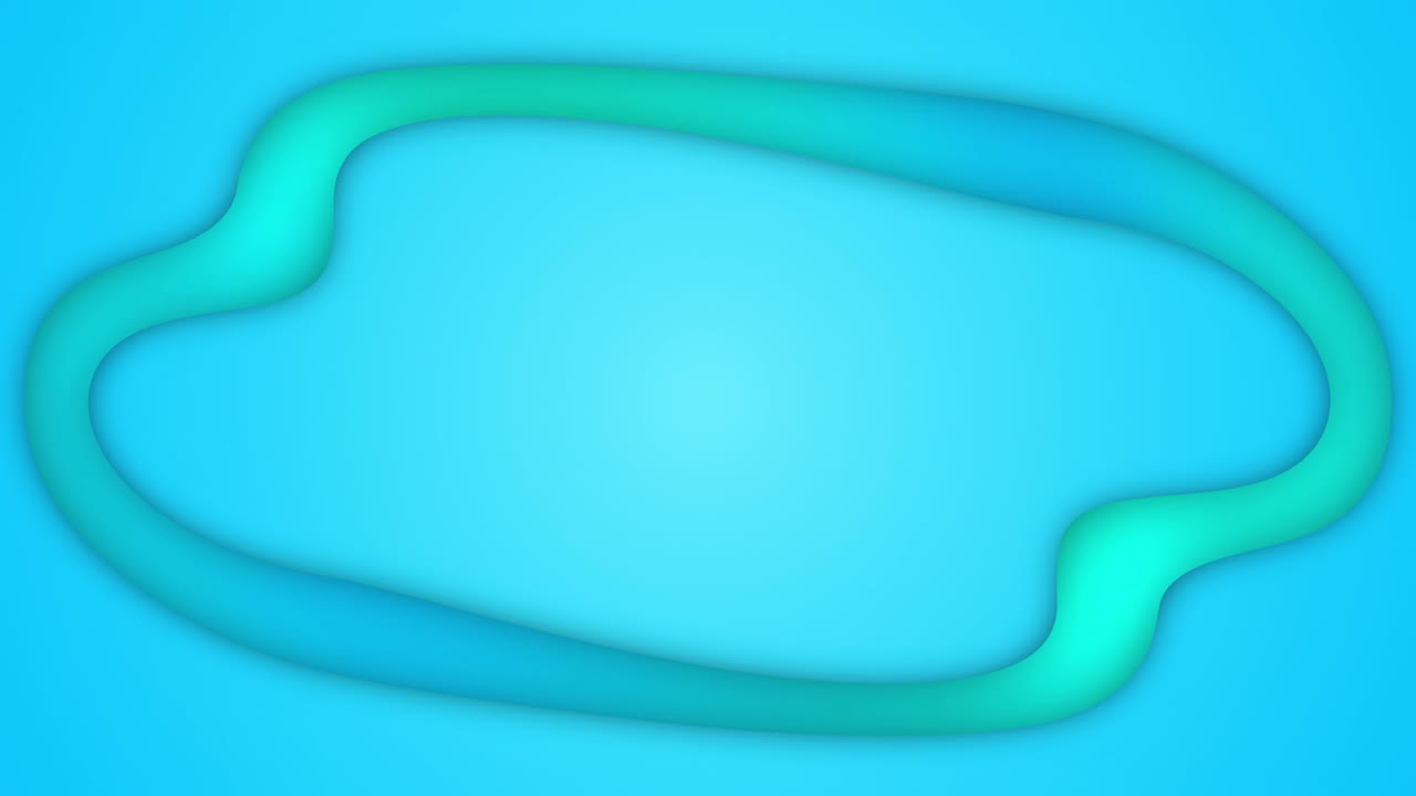 gradiente de animación del cuadro de elipse líquida de colores