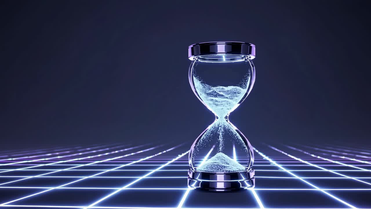 Futuristic Hourglass