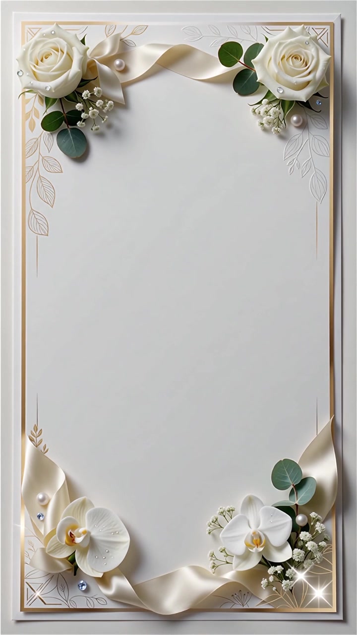 Minimalist Luxury Wedding Invitation Background